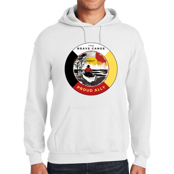 The Brave Canoe/ Proud Ally Hoodie Thumbnail
