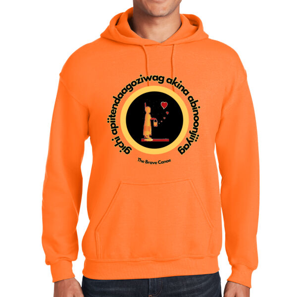 TRC - Anishinaabe and Ojibway - Adult Heavy Blend™ Hooded Sweatshirt Thumbnail