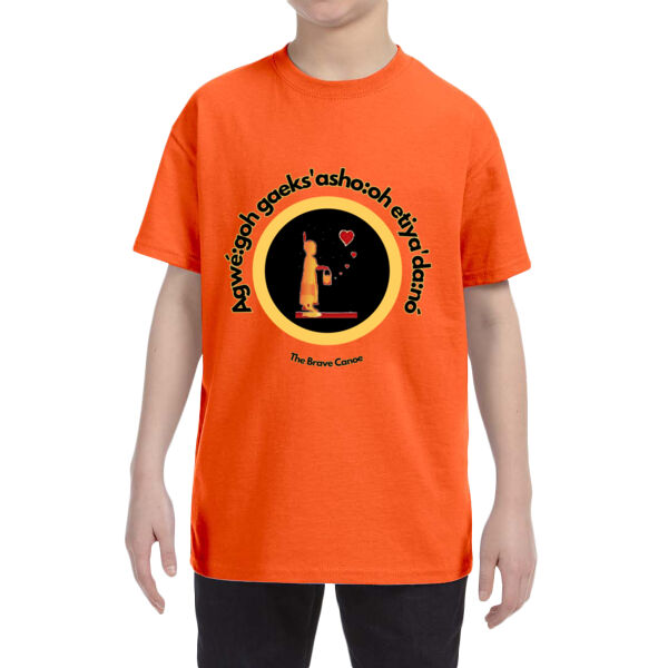 TRC - Cayuga - TT Youth Crewneck Ring Spun Combed Cotton Tee Thumbnail