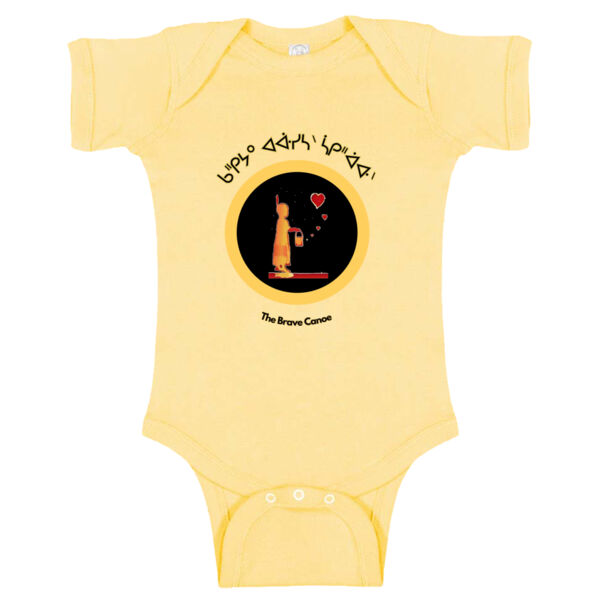 TRC - Cree Syllabics - Infant Baby Rib Bodysuit Thumbnail