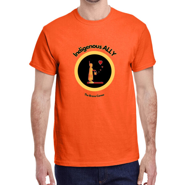 TRC - Indigenous Ally - TT Unisex Ring Spun Combed Cotton T-Shirt Thumbnail